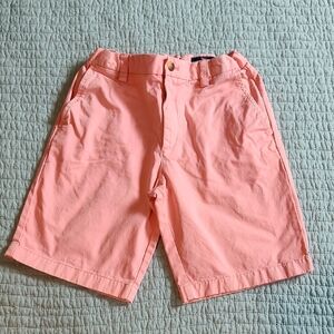 Vineyard Vines Coral Flat Front Shorts KID 12Y